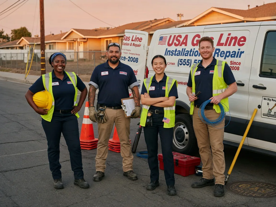 Gas Line Installation company in Indianola, WA